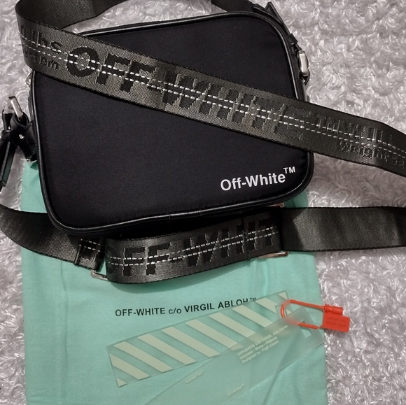Off-White Handbags - Off-White Black Purse
